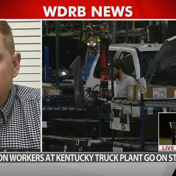 WDRB Business Reporter Chris Otts breaks down UAW strike at Ford's Kentucky Truck Plant in Louisville